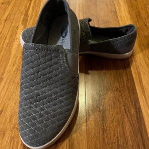 Womens DR SCHOLLS Memory Foam Faux Suede Slip-on Sneakers  7